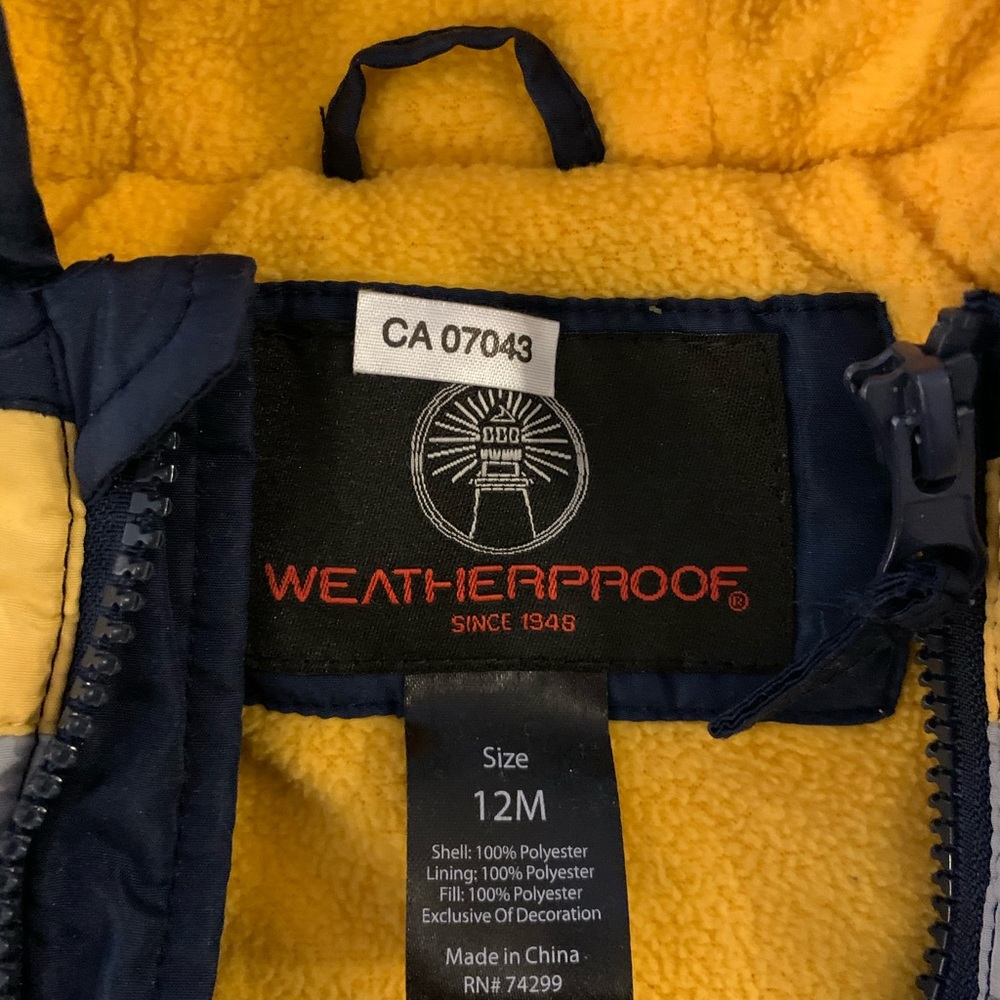 Kids Weatherproof Jacket - Picture 2 of 4